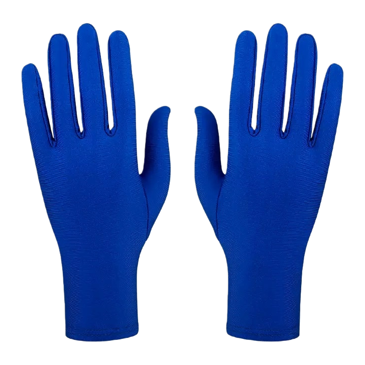 Blue pure cotton breathable gloves, thin for spring and summer, suitable for both men and women, for easy work Item Picture