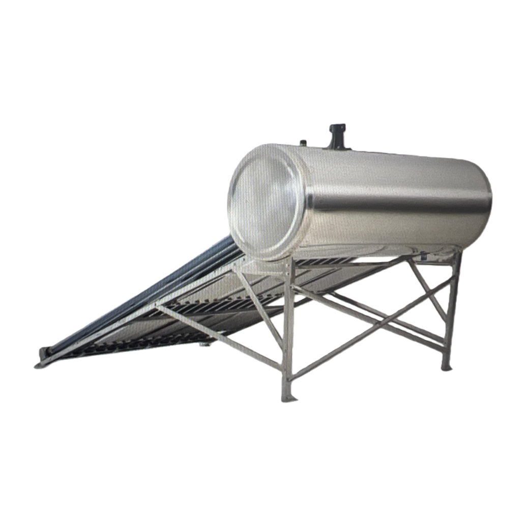 Installation of household vacuum tube solar water heaters for anti-freezing and heat preservation on balconies Item Picture