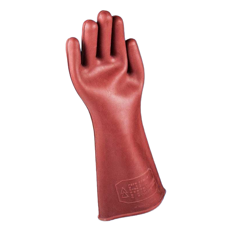 High-voltage rubber insulating gloves, electrician protection, high-voltage resistant insulating rubber gloves Item Picture