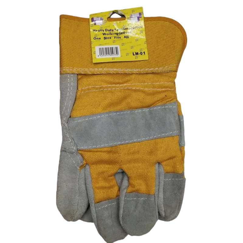 Guantes de trabajo amarillos espesados antideslizantes resistentes guantes de protección laboral unisex Item Picture
