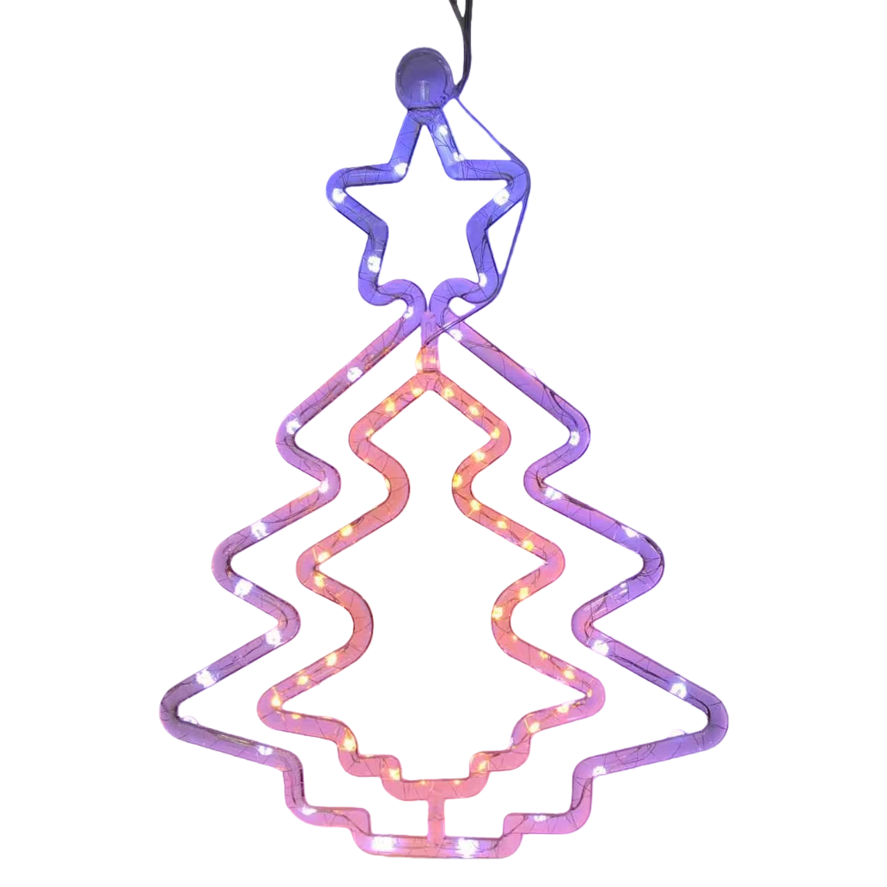 Luminous decorative Christmas tree-shaped lights, festive atmosphere lights, tabletop ornaments, interior decoration Item Picture