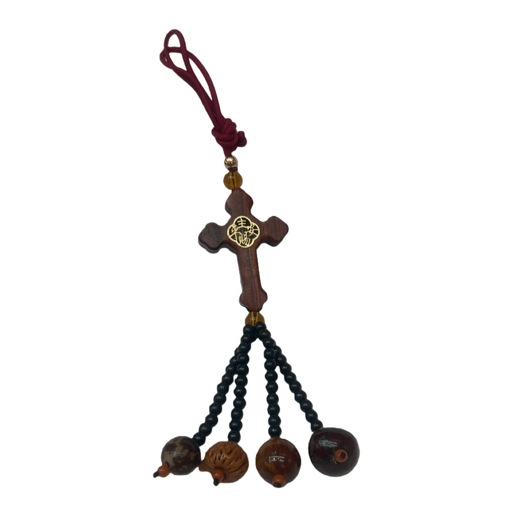Religious ornaments, cross pendant, simple metal pendant, necklace accessory, car pendant Item Picture