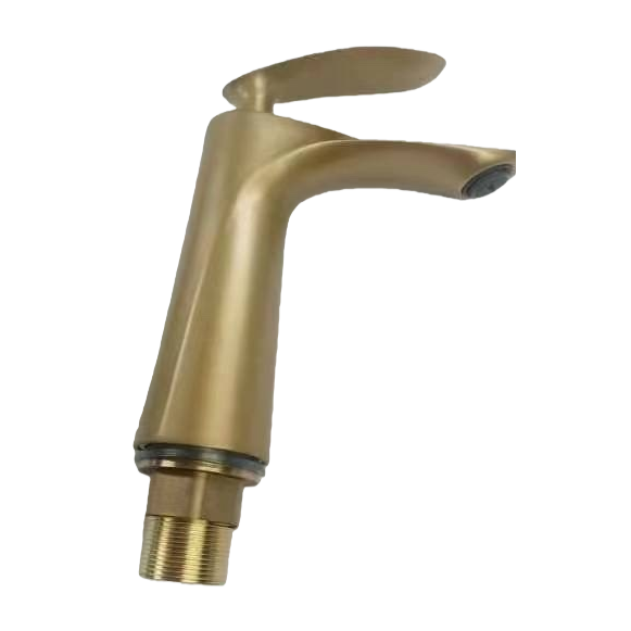 The main body of the golden faucet is fully copper and gold-plated, making it a universal faucet accessory for kitchens and bathrooms Item Picture