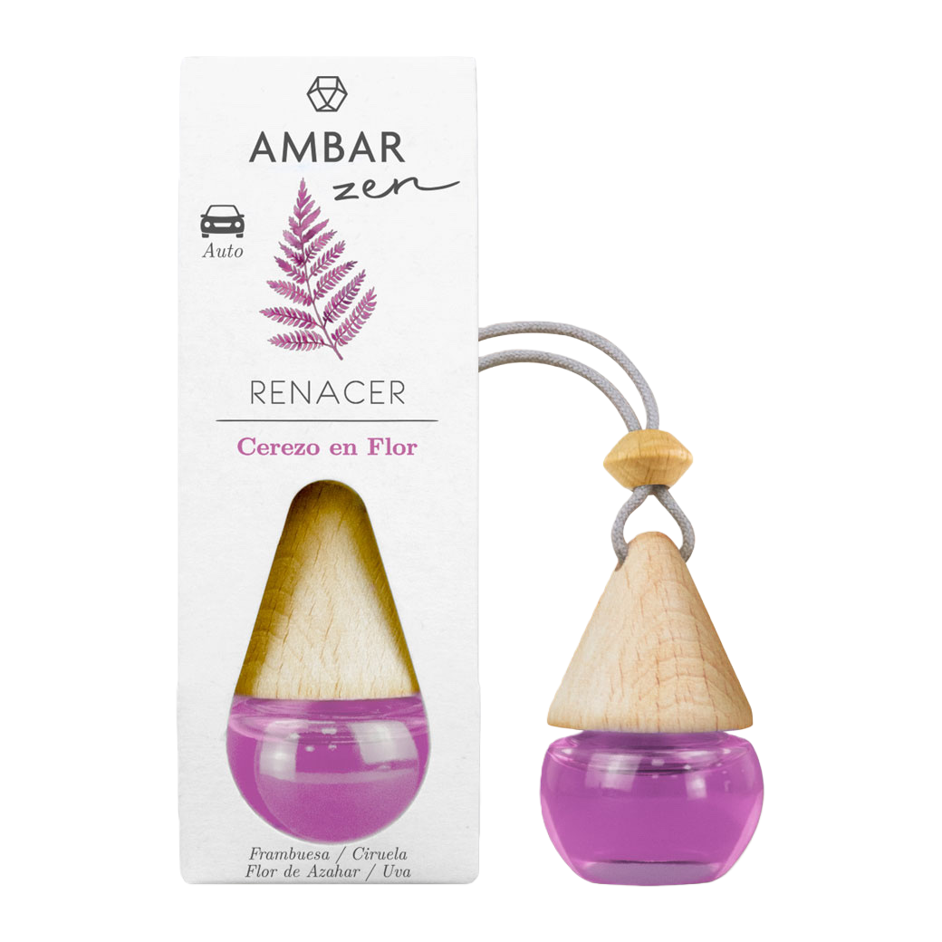 AMBAR zen RENACER Cherry Blossom Scented Car Aroma Diffuser Item Picture