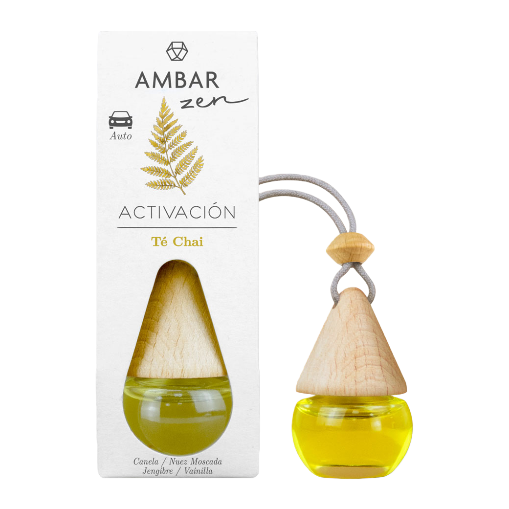 AMBAR zen Car Fragrance Te Chai Scented Car Fragrance Pendant is refreshing and invigorating Item Picture