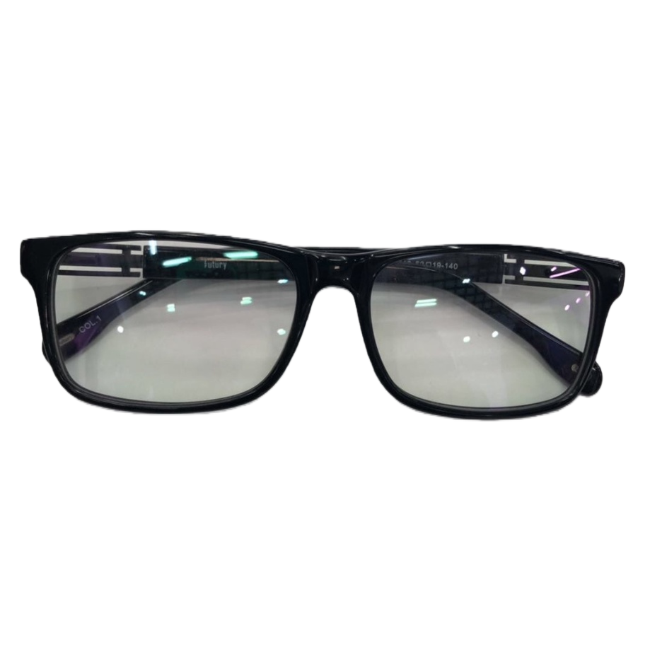 The black square glasses frame is fashionable and lightweight. The metal frame is suitable for myopia glasses Item Picture