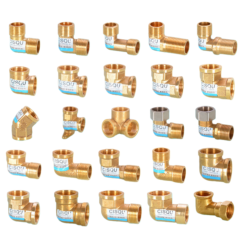 قطع غيار الأنابيب النحاسية النحاسية ذات الجودة العالية من الأنابيب النحاسية بزاوية 90 درجة Item Picture