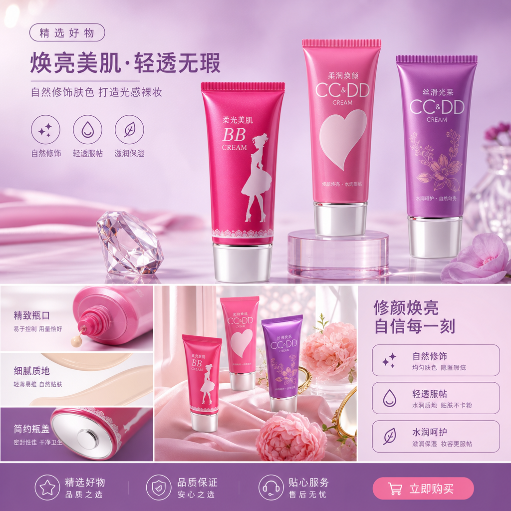 旋盖乳霜软管详情1