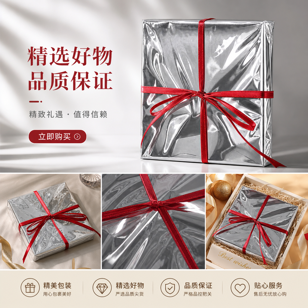 Other plastic films, PE material roll packaging films, can be selected in width, moisture-proof and durable pic 1