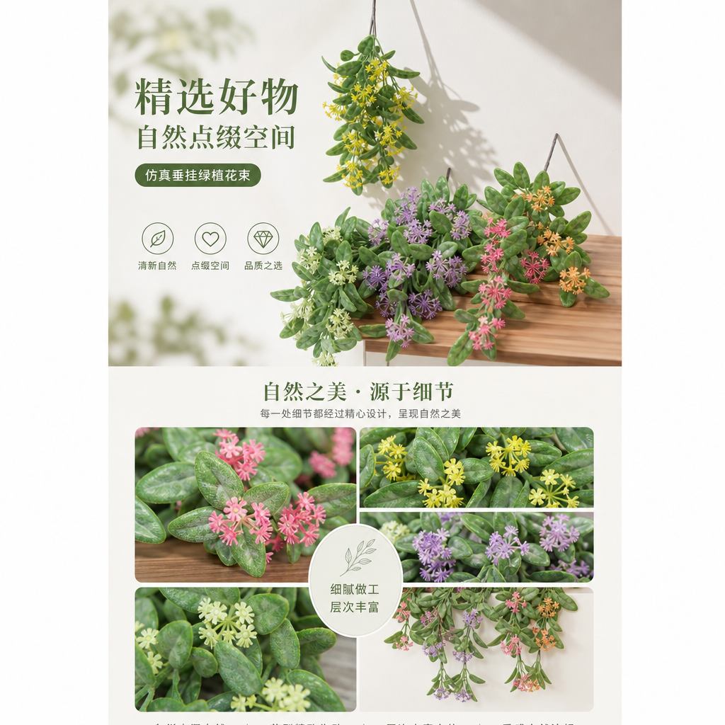 花卉植物标本装饰画客厅卧室墙面艺术摆件手工压制干花详情1