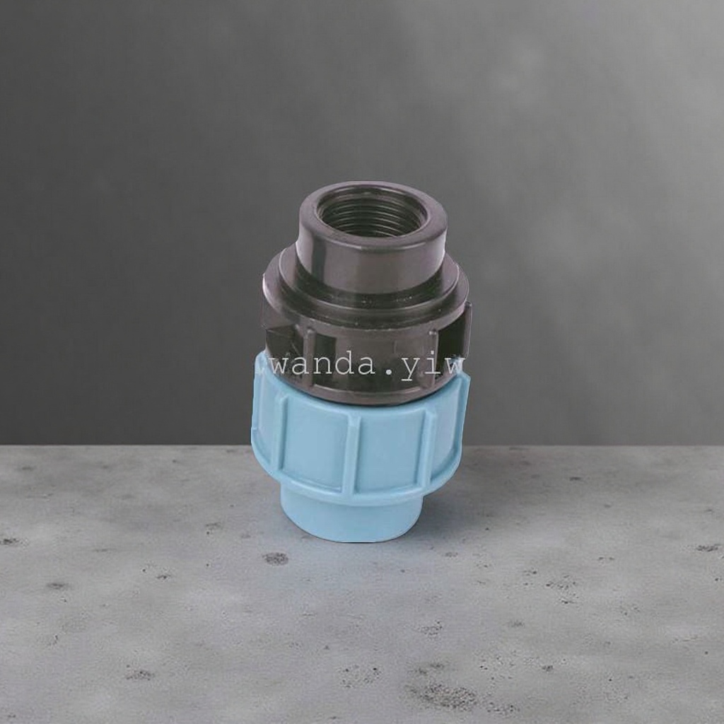 The universal PPR pipe fitting conversion joint for plastic joints is heat-resistant and corrosion-resistant Specification image