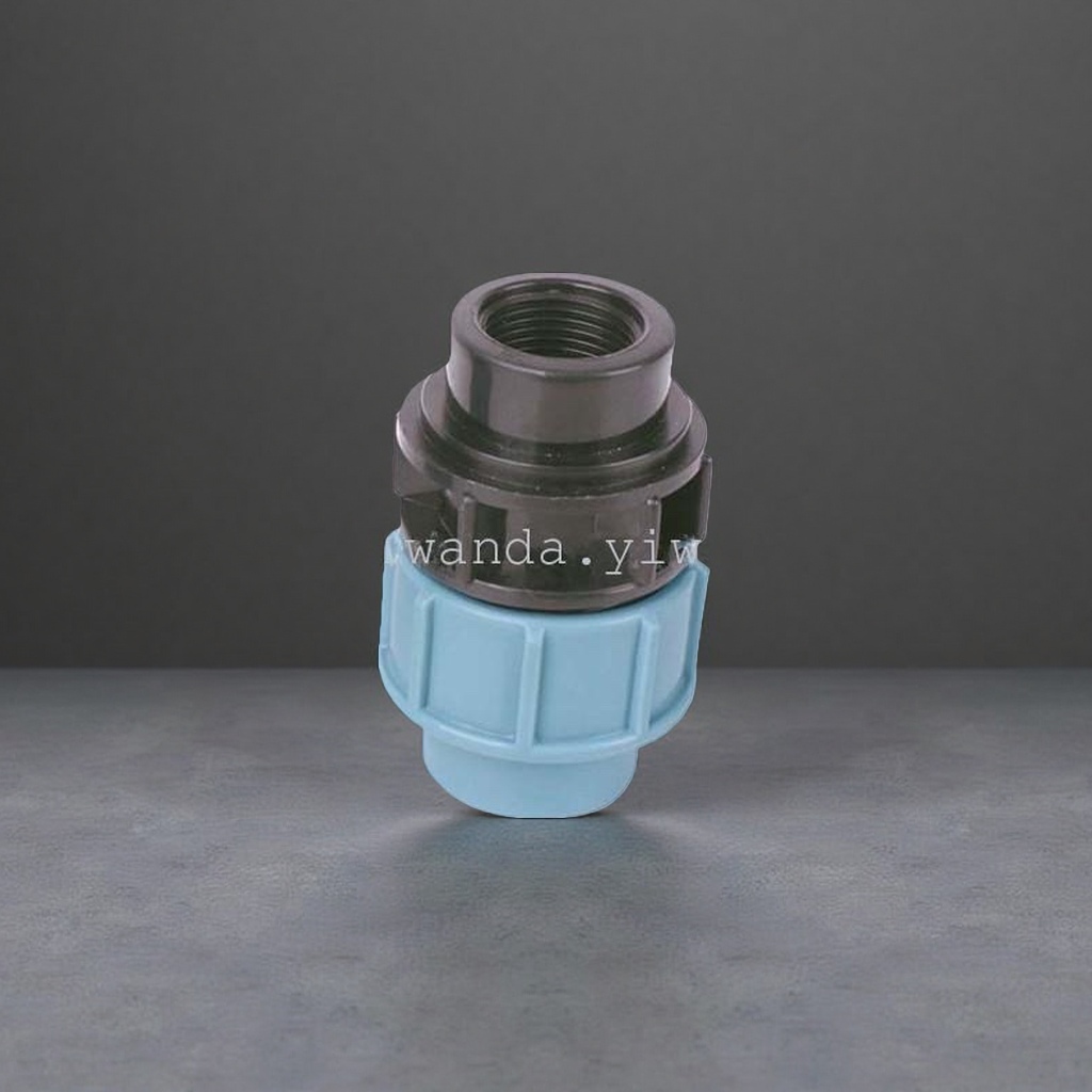 The universal PPR pipe fitting conversion joint for plastic joints is heat-resistant and corrosion-resistant details Picture