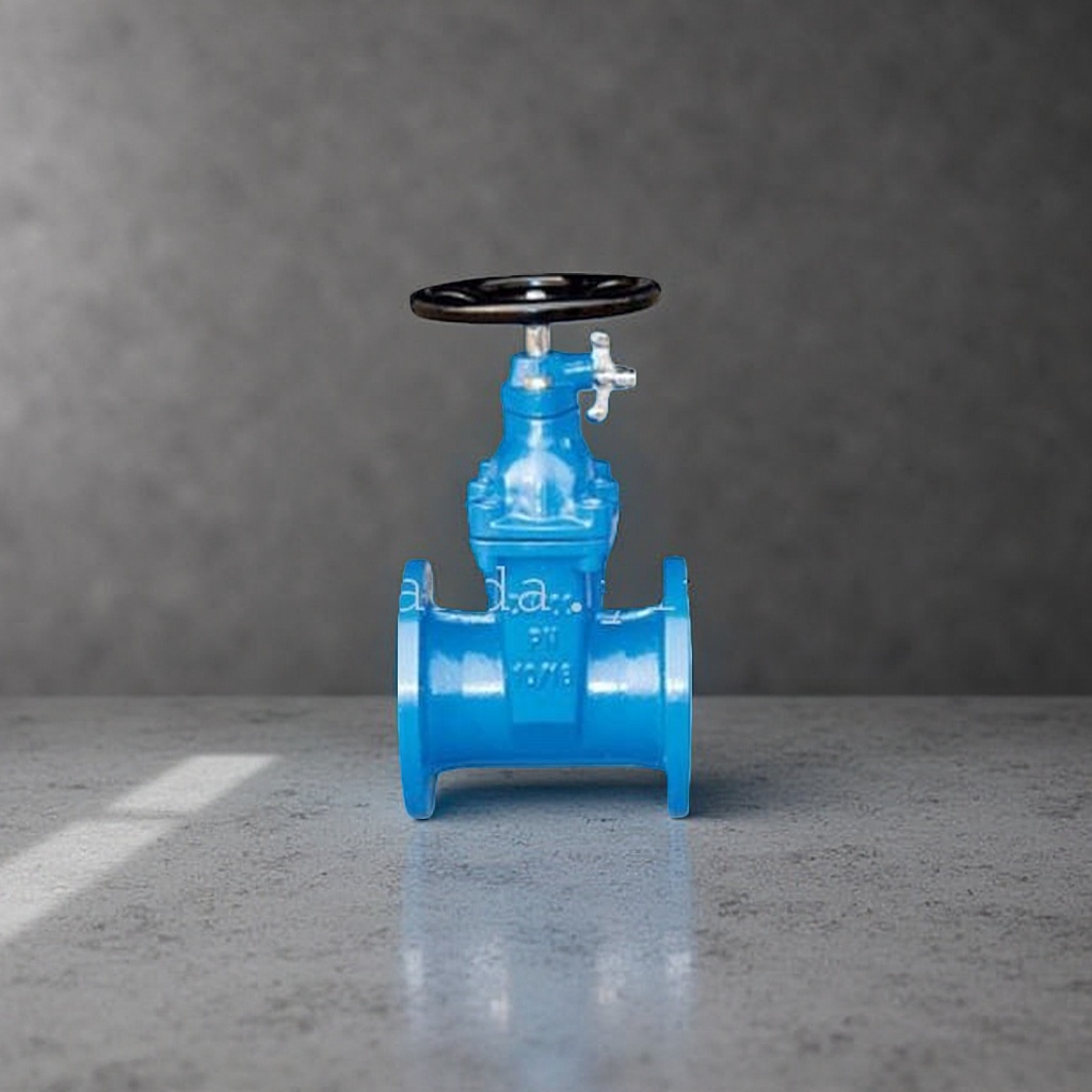 The blue industrial-grade stainless steel valve is high-pressure resistant and leak-proof, suitable for water, heating and gas pipelines Specification image