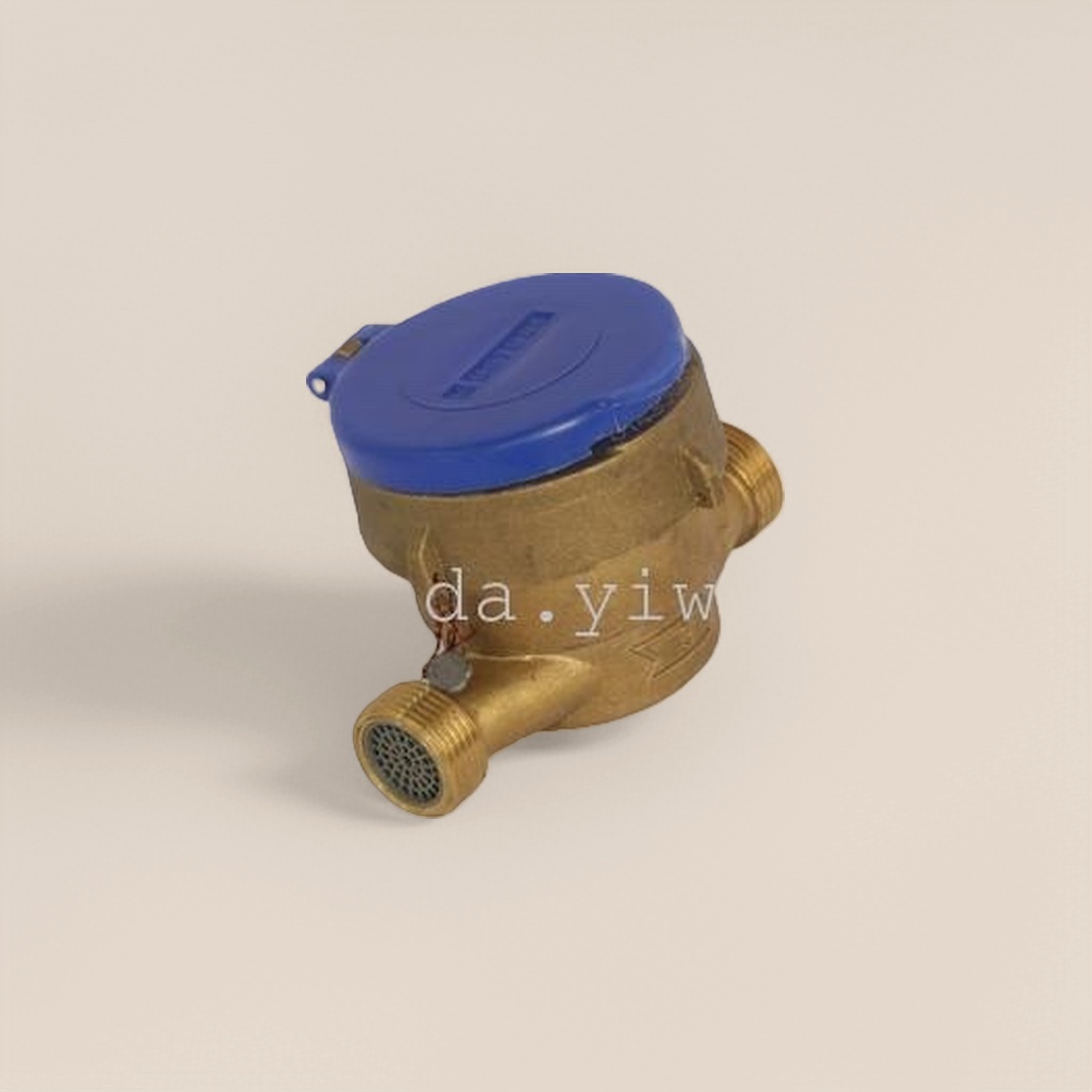 Household mechanical water meter DN15, one meter per household, accurate measurement, copper valve core details Picture