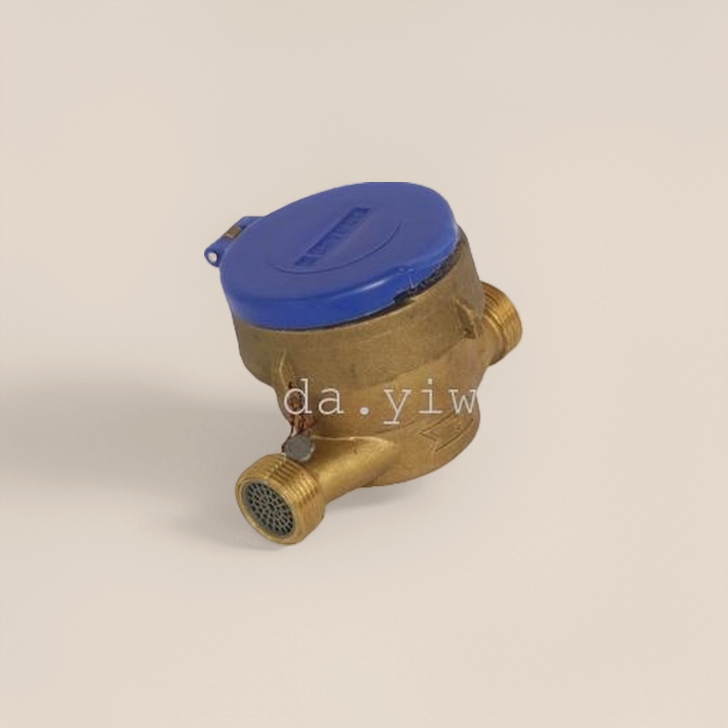 Household mechanical water meter DN15, one meter per household, accurate measurement, copper valve core Specification image