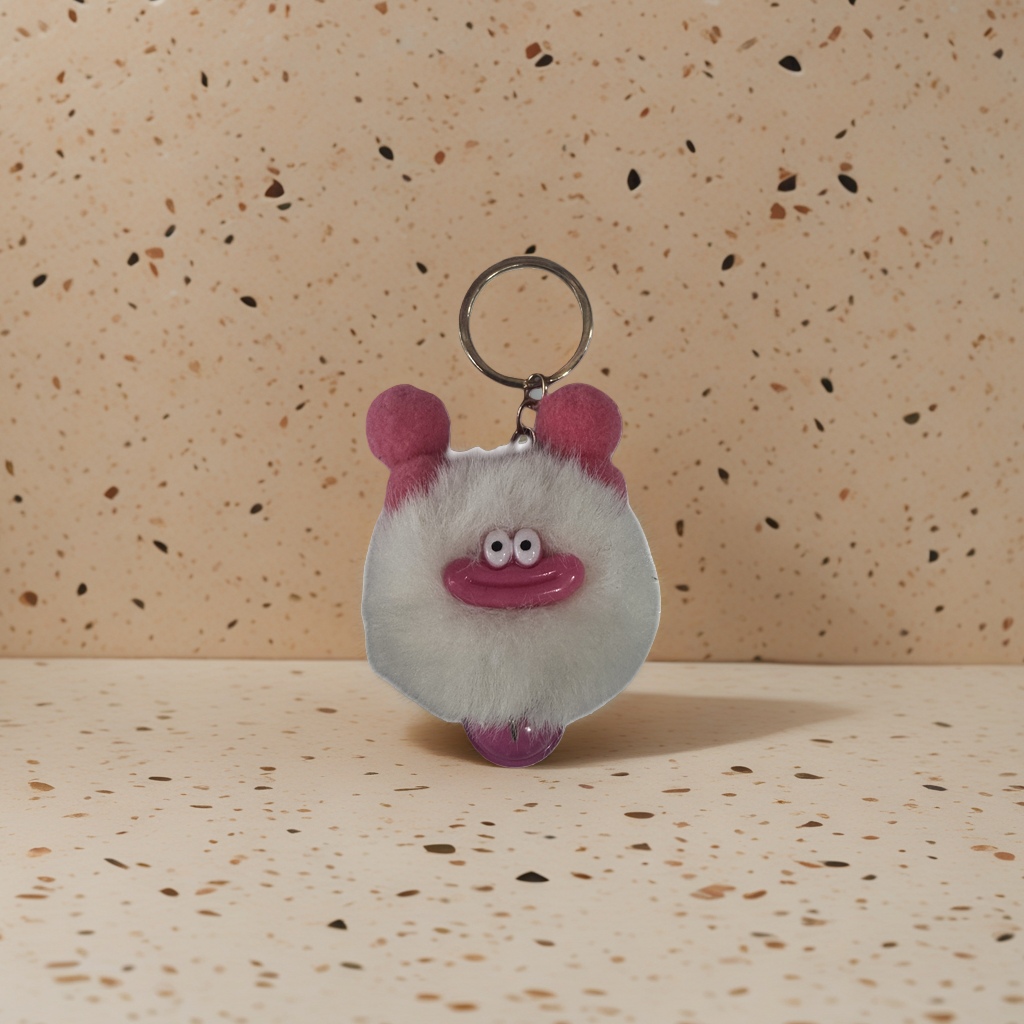 Plush toy keychains, cute and soft pendants, exclusive for daily commuters and students Application Scenario
