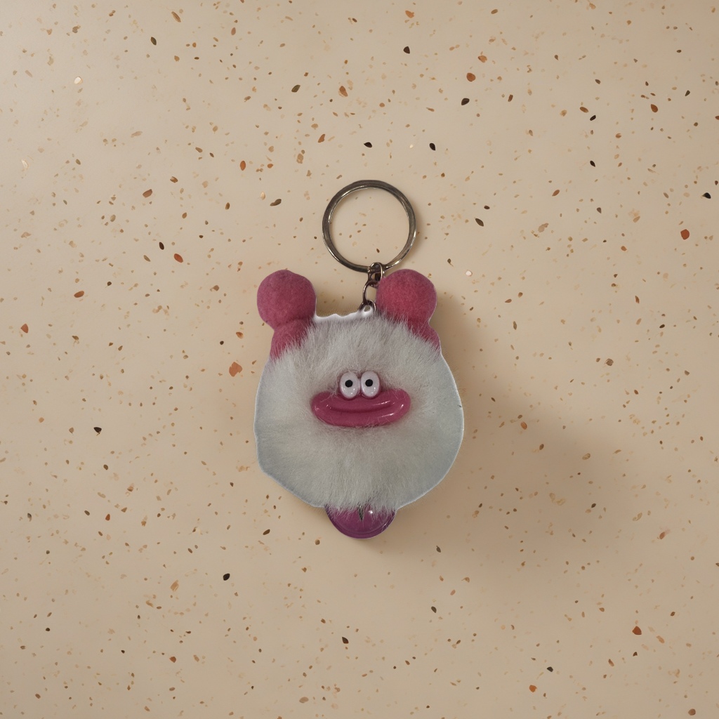 Plush toy keychains, cute and soft pendants, exclusive for daily commuters and students details Picture