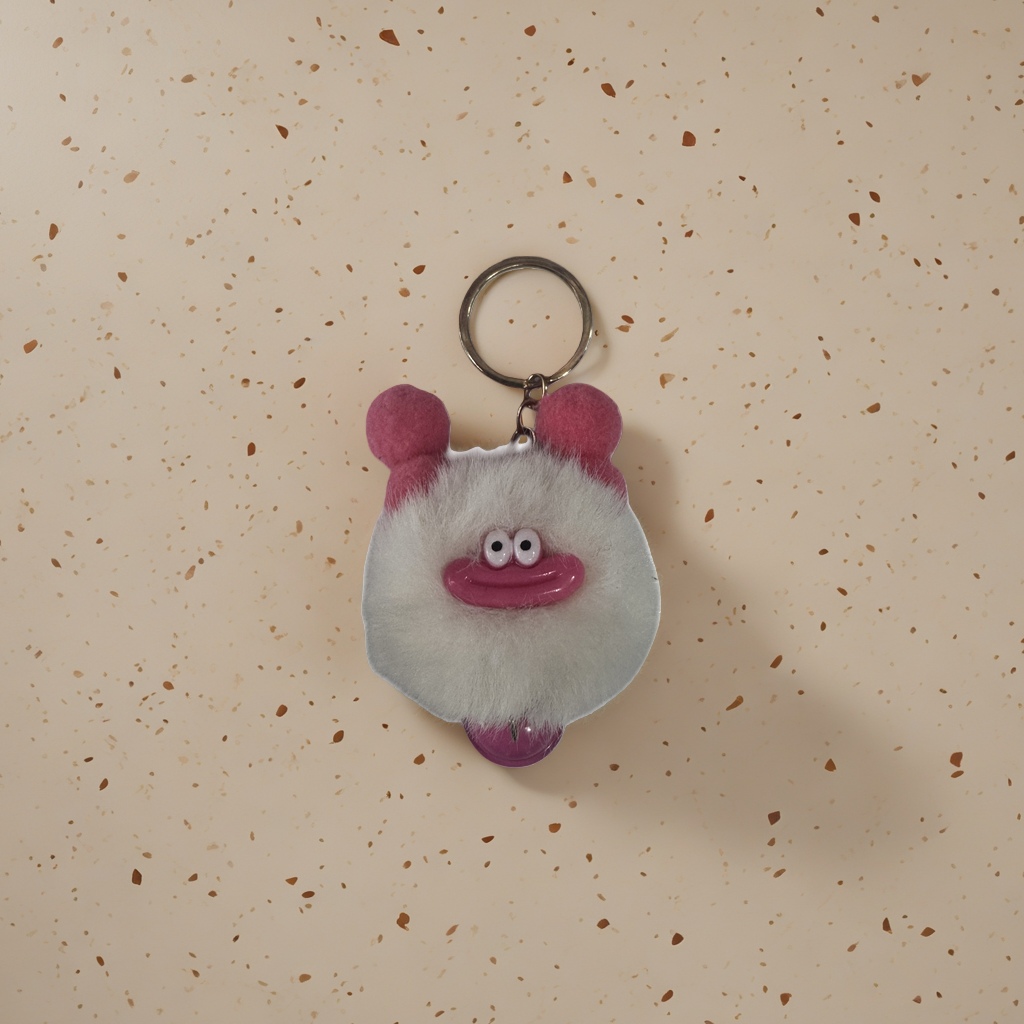 Plush toy keychains, cute and soft pendants, exclusive for daily commuters and students