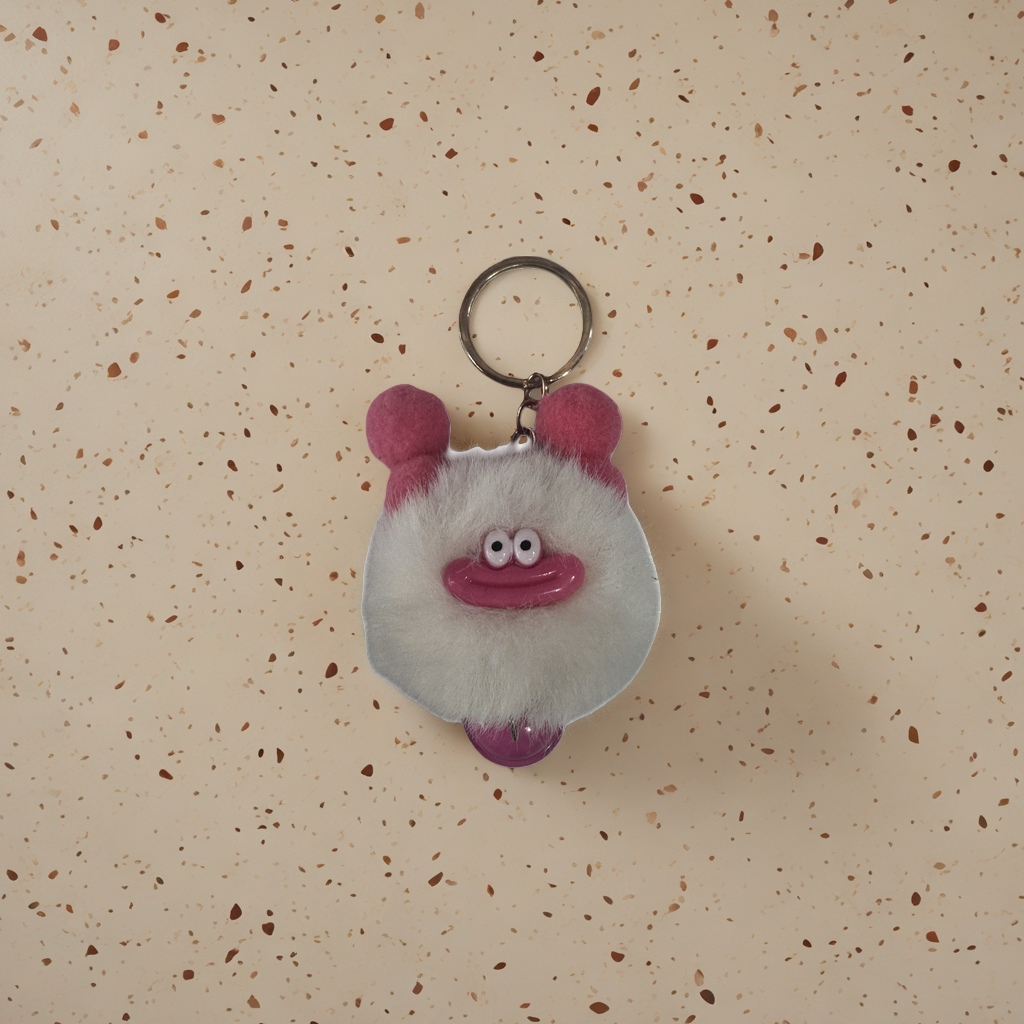 Plush toy keychains, cute and soft pendants, exclusive for daily commuters and students Specification image