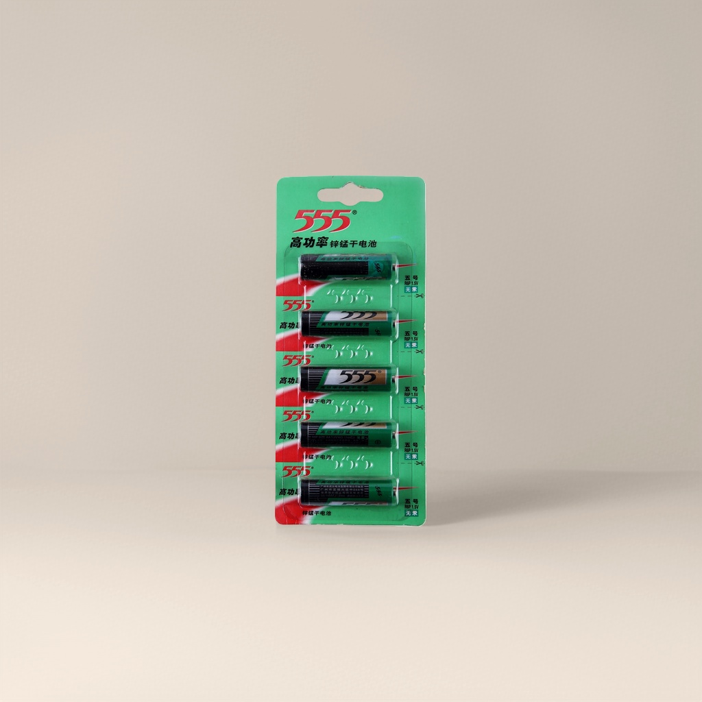 555 high-power zinc-manganese dry battery, single-cell 1.5V alkaline alternative rechargeable details Picture