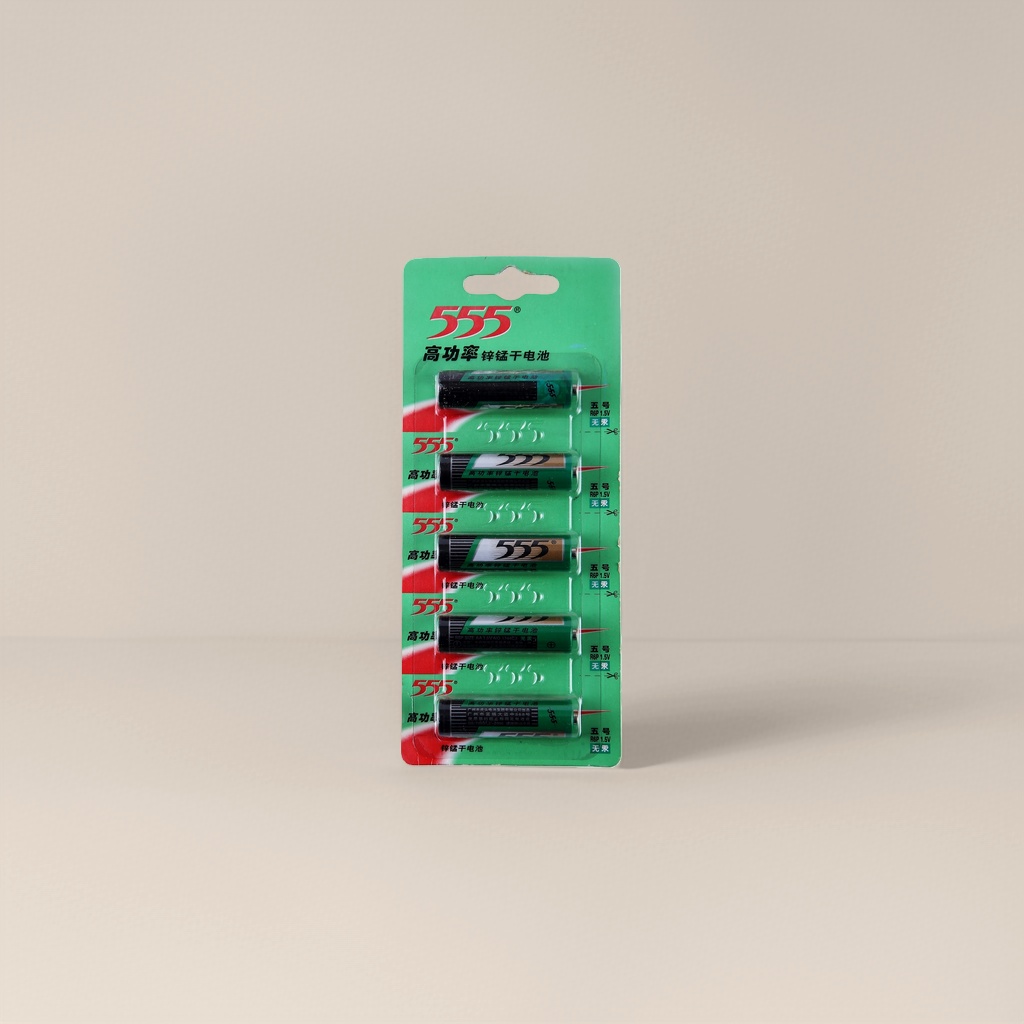 555 high-power zinc-manganese dry battery, single-cell 1.5V alkaline alternative rechargeable Specification image