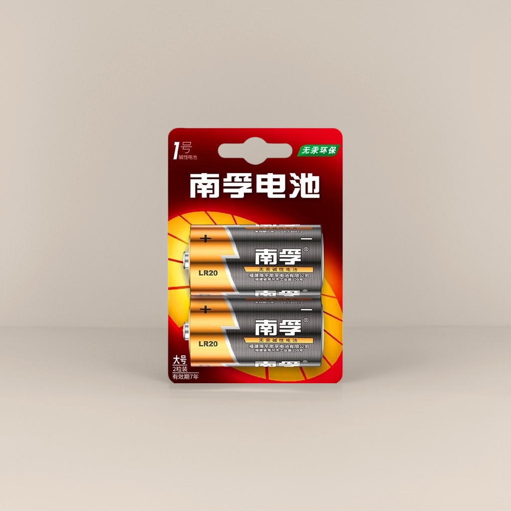 Nanfu battery energy concentration ring technology: Alkaline No. 5 and No. 7, suitable for home and office use