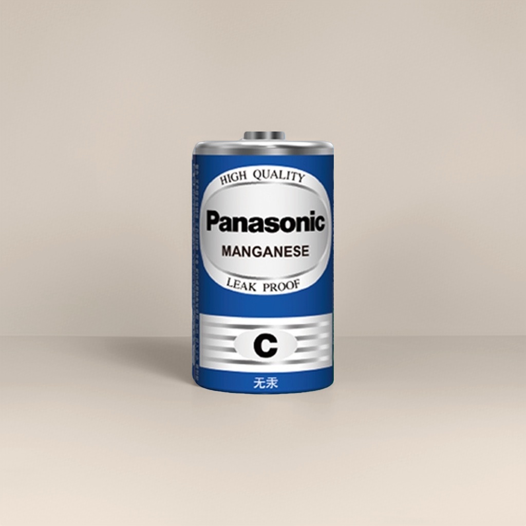 Panasonic manganese-carbon battery AA 1.5V single-cell durable alkaline alternative