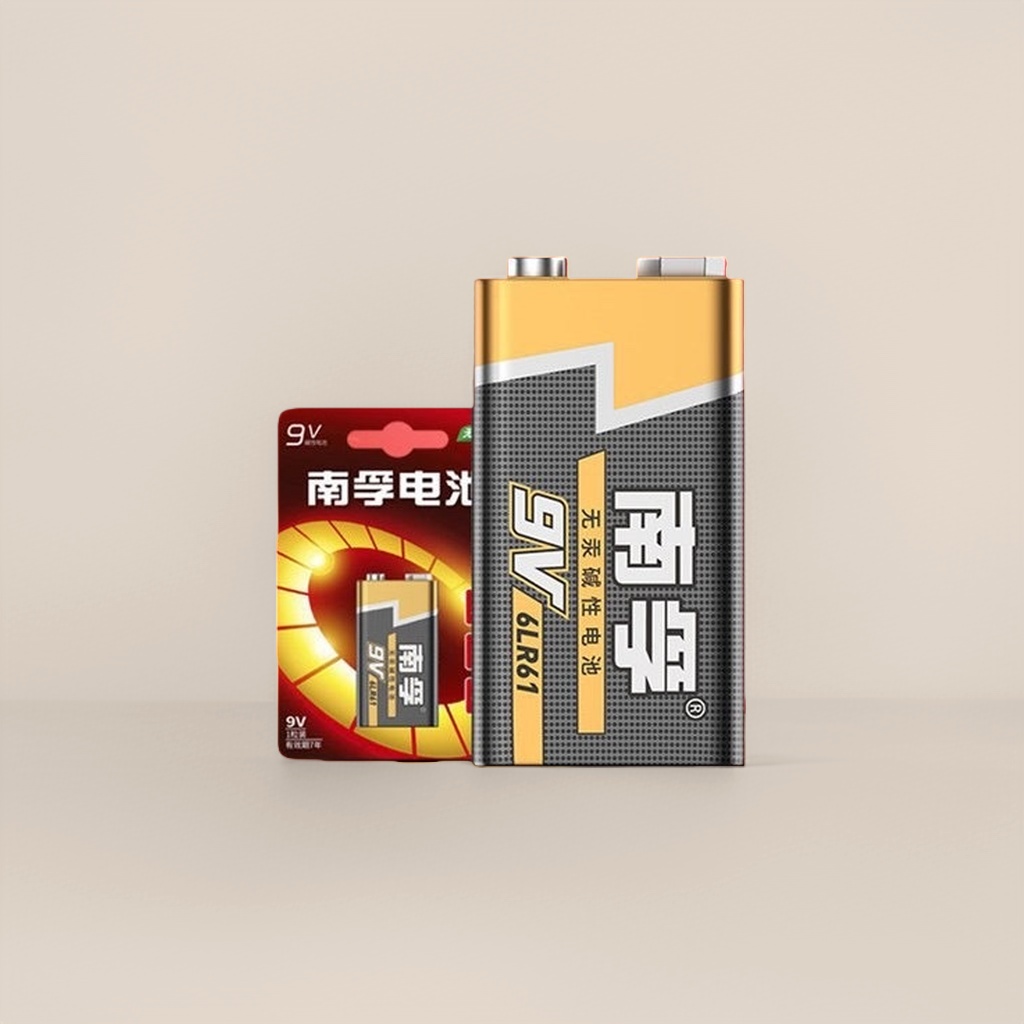 The Nanfu 9V alkaline battery is suitable for devices such as smoke alarm remote controls Application Scenario