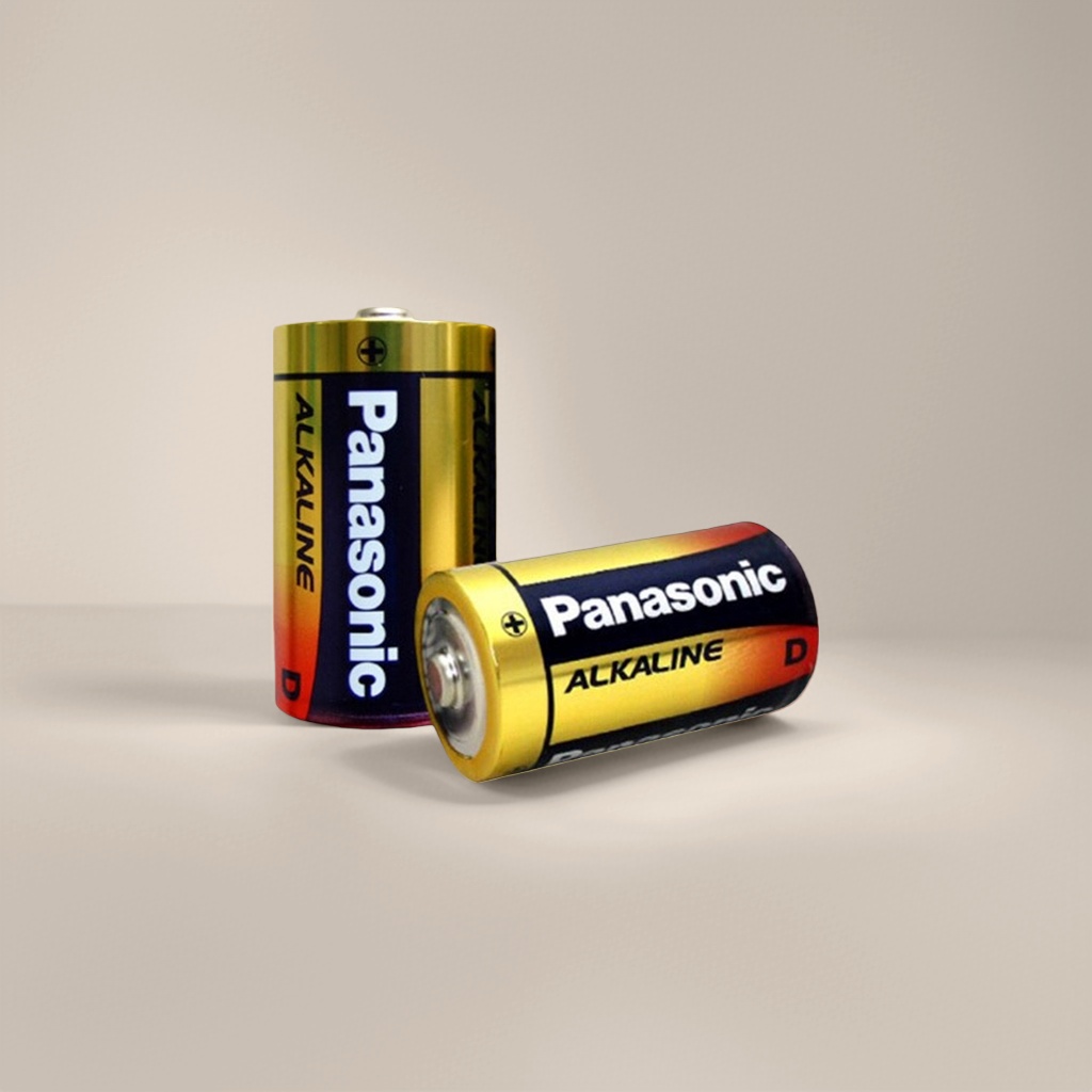 Panasonic alkaline battery AA 4-cell set, durable, long-lasting, low self-discharge, suitable for remote controls and clocks