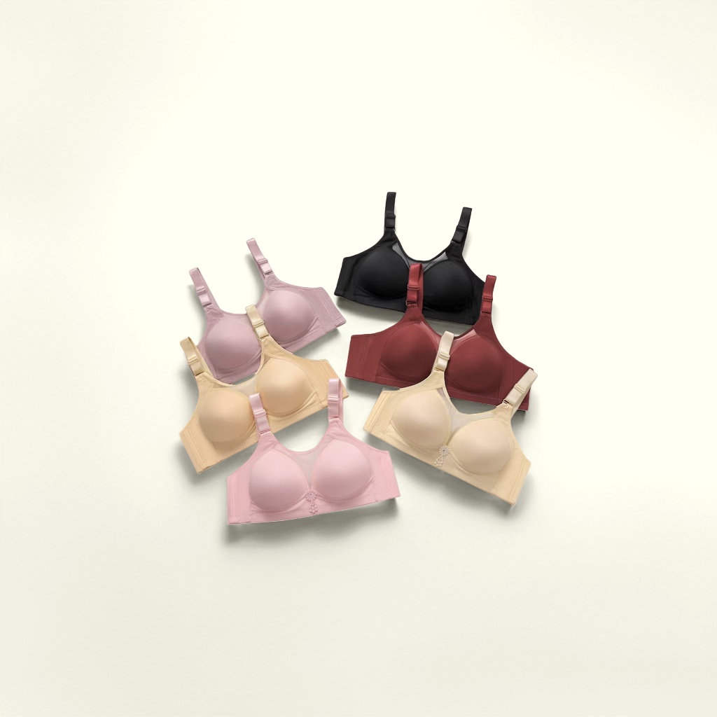 Multi-color, frameless bra: comfortable, breathable, and adjustable women's underwear Application Scenario