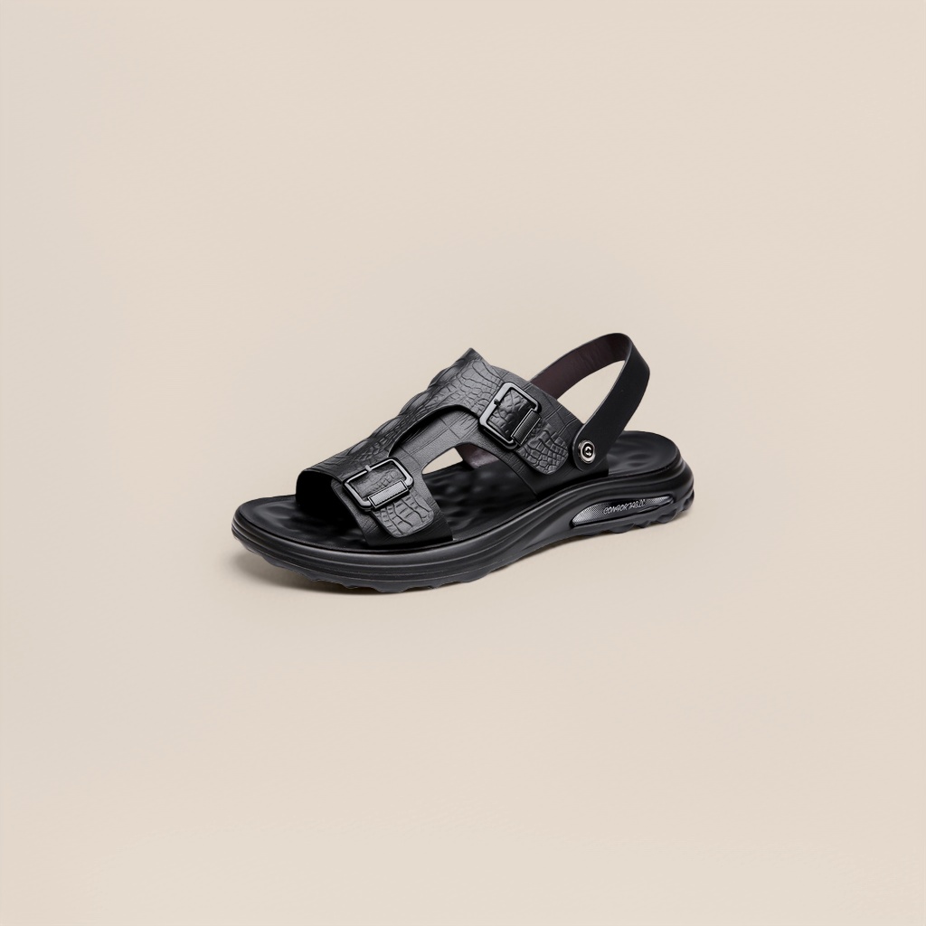 Men's real sandals, summer breathable casual shoes Item Picture