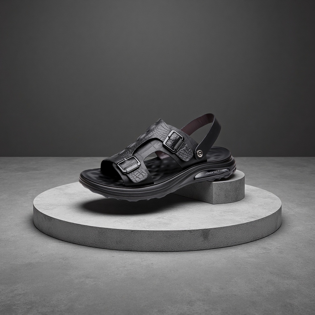 Men's real sandals, summer breathable casual shoes Specification image