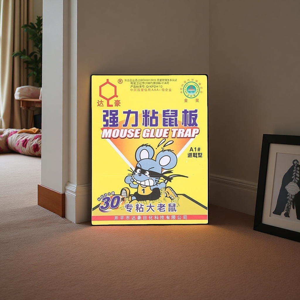 商品包装盒+强力粘鼠板产品图