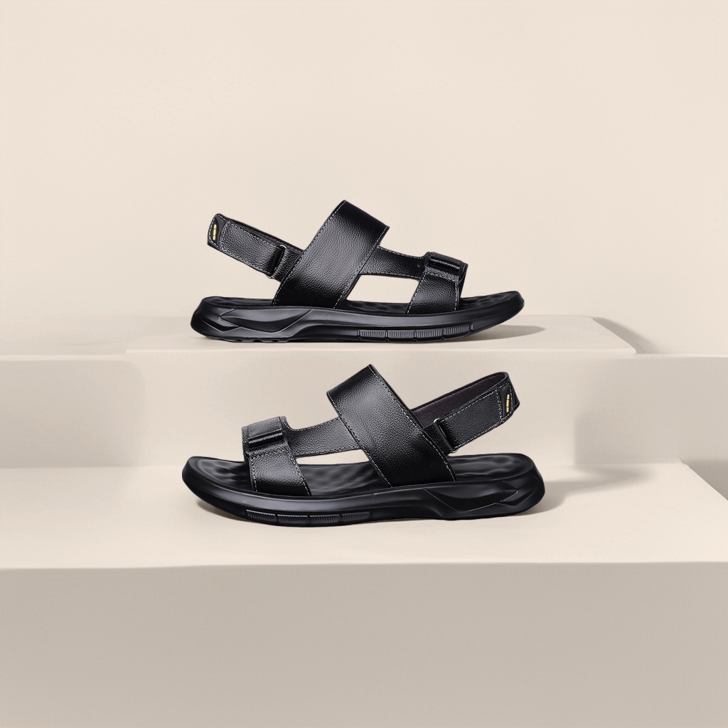 Men's genuine leather fashion sandals, men's leather sandals Specification image