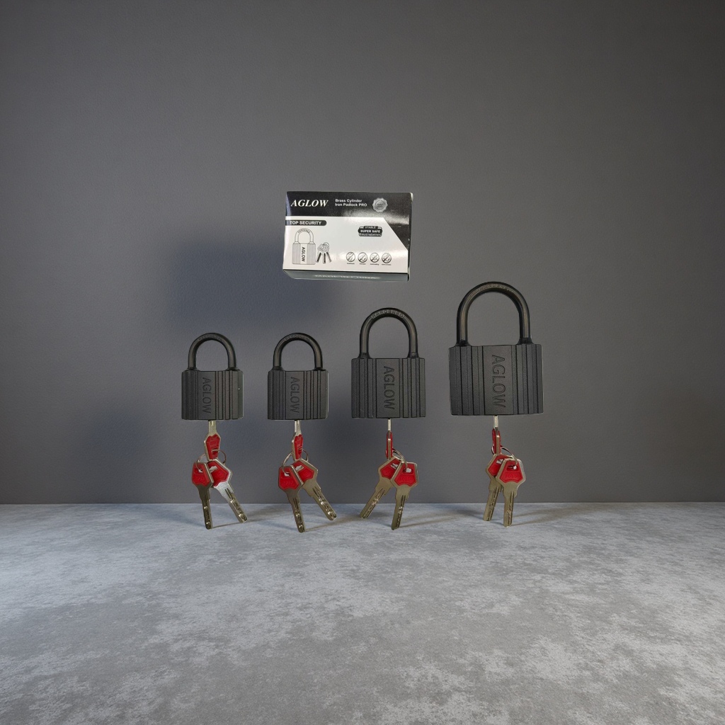 AGLOW green padlock, a series of anti-rust, durable and silent locks for home and office doors and cabinets Application Scenario