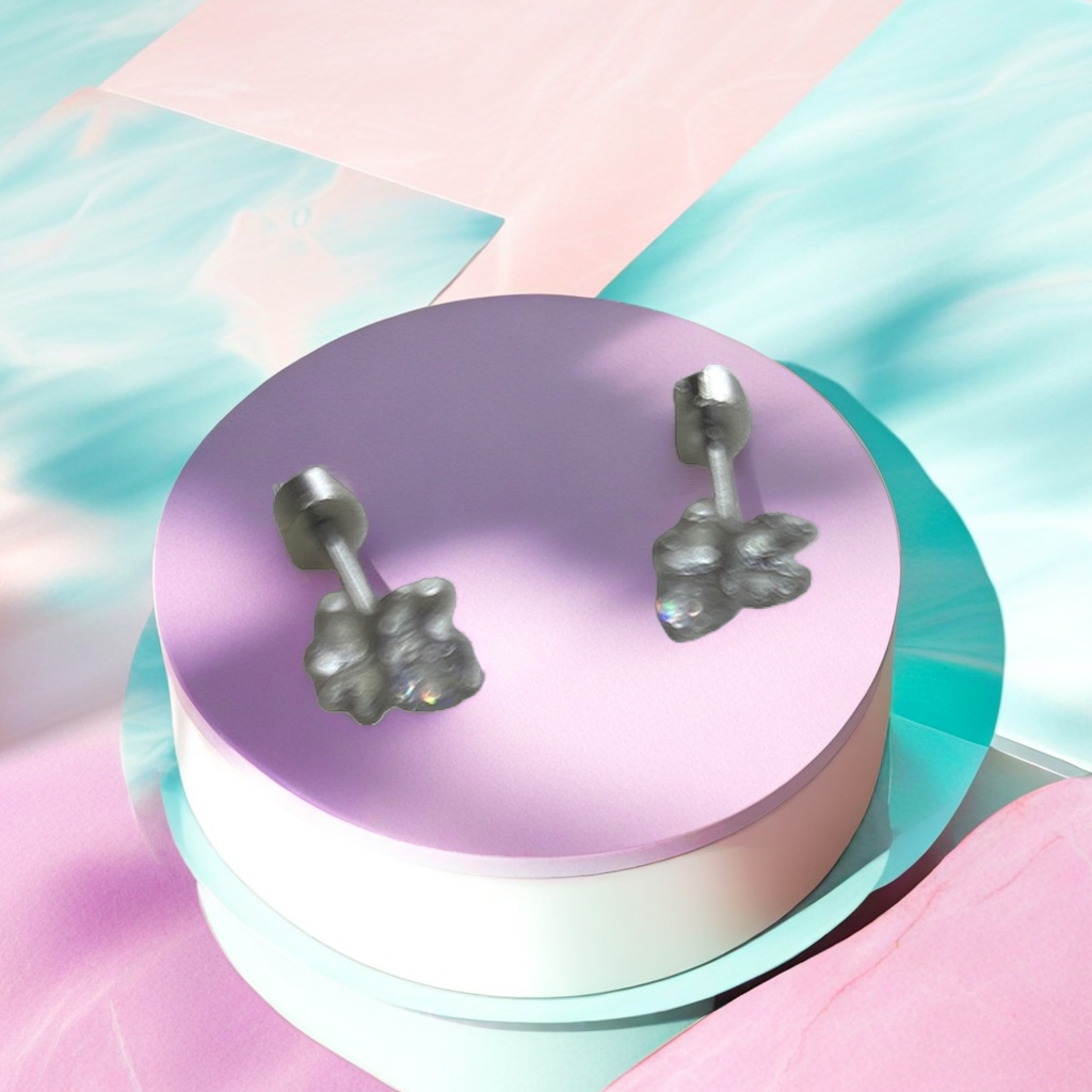 Pendientes de plata 925 plata esterlina antialérgicos orejeras para damas para uso diario de viaje