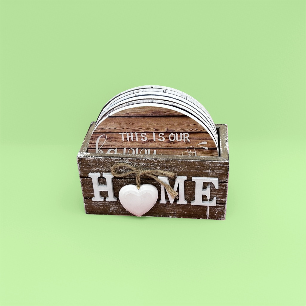 Wooden decorative storage box, multi-functional living room and bedroom desktop organization box Application Scenario
