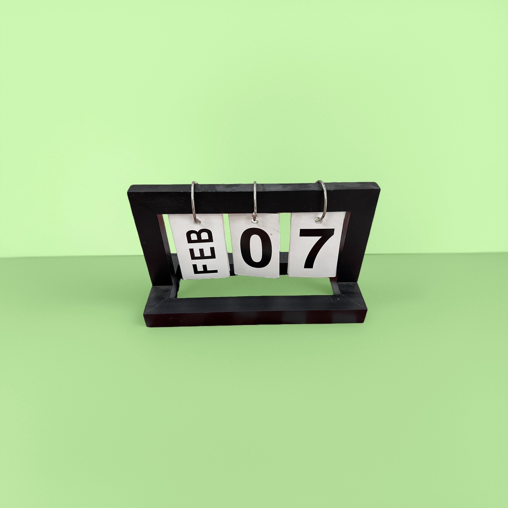 A new 2025 minimalist Nordic-style desktop calendar with a page-turning design for office and home decoration