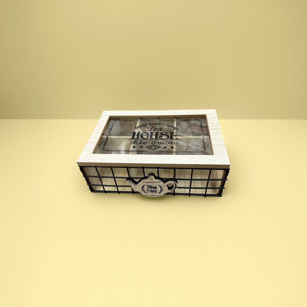 Wooden tea set storage box and tea storage box with multiple layers of compartments for moisture-proofing and preservation Application Scenario