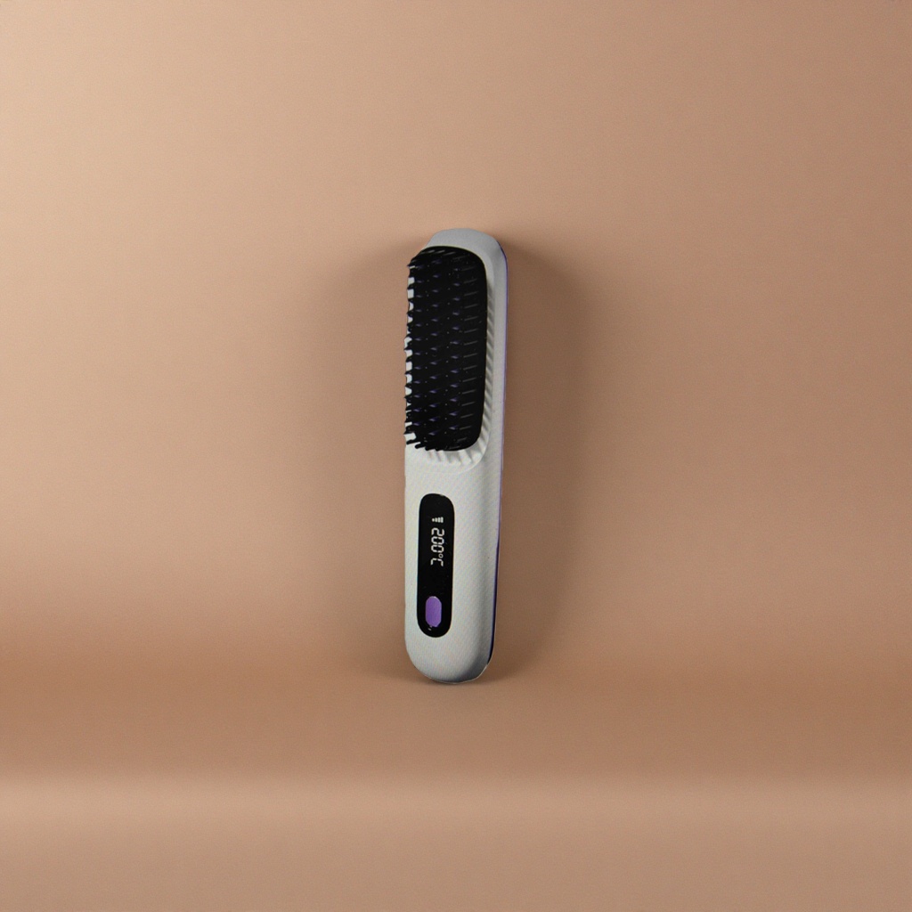 Electric comb, smart massage comb, anti-static fluffy comb, multi-speed adjustment, portable and rechargeable