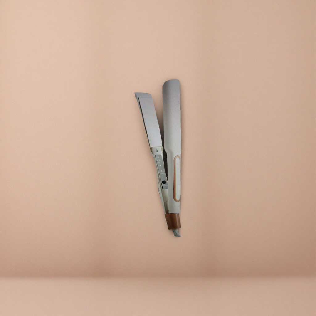 Hair straightener with constant temperature negative ion straightening plate, dual-purpose for curling and straightening, ceramic coating details Picture