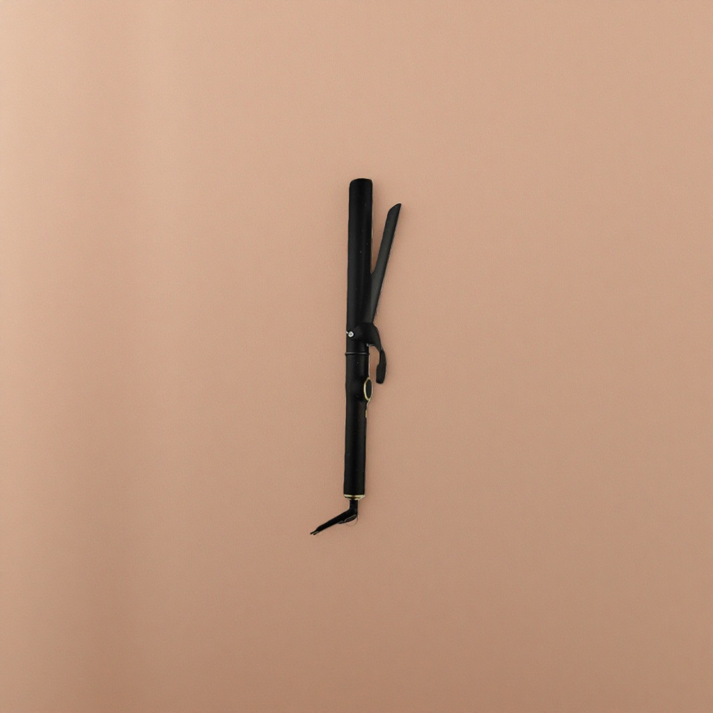 Black curling iron with a 32mm large diameter ceramic coating constant-temperature curling iron details Picture