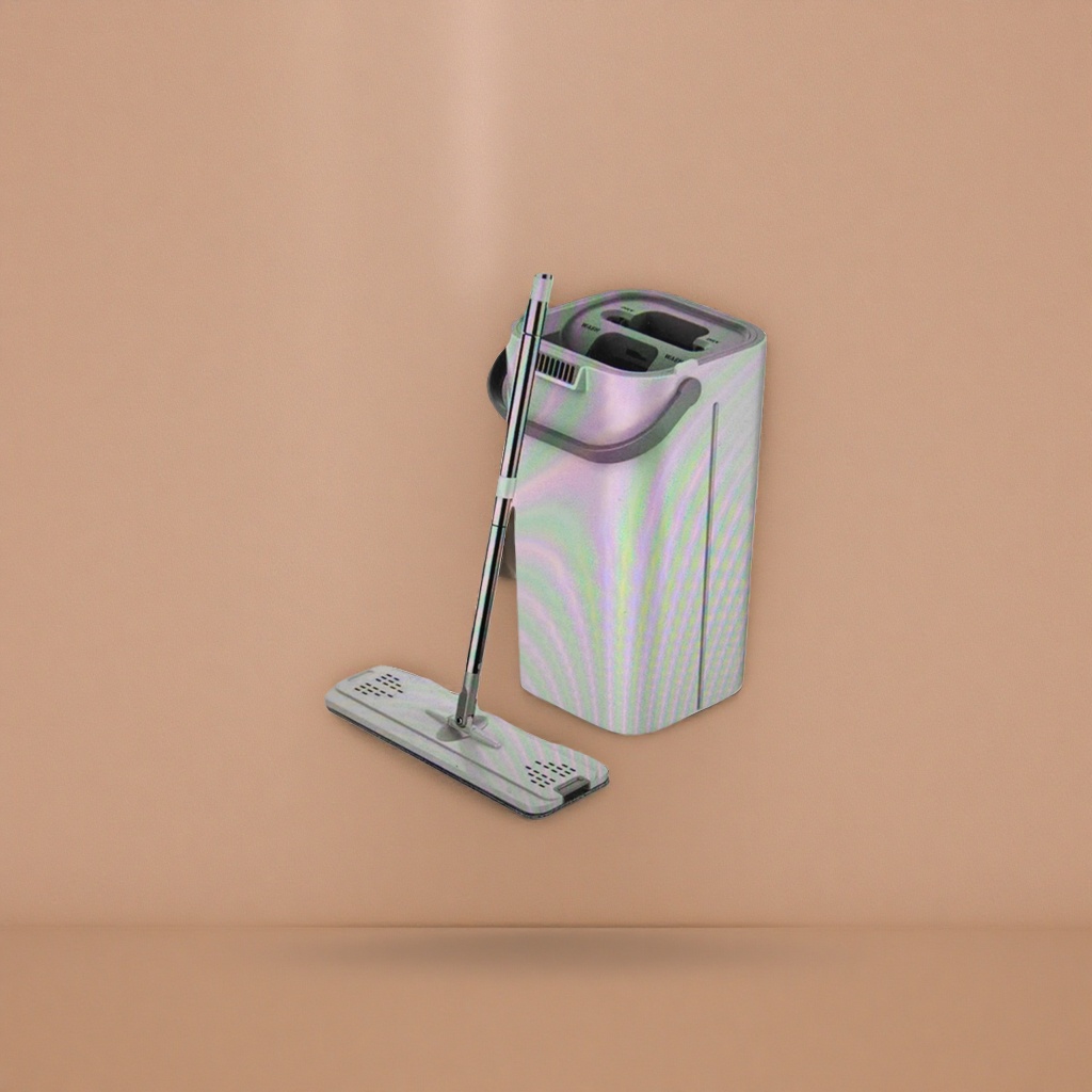 Good Dad's rotating mop with mop bucket set for home cleaning saves effort and eliminates the need for hand washing Specification image