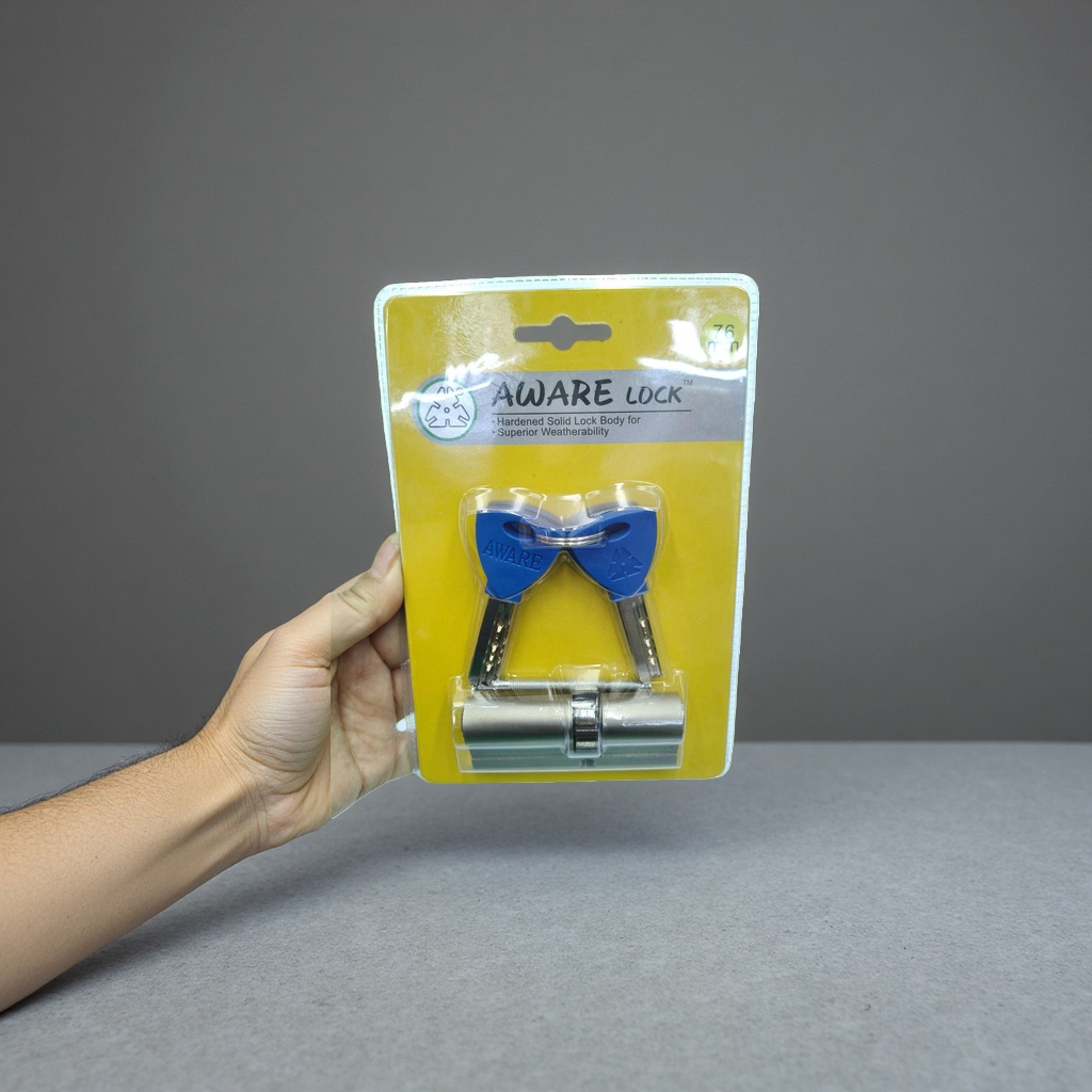 AWARE LOCK Lock core and key set Copper anti-drill and anti-saw household and office door lock Application Scenario