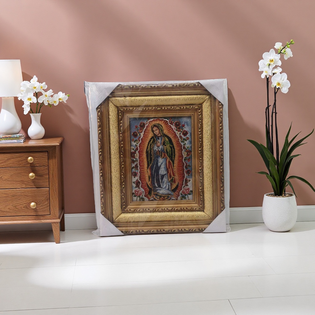 Religious paintings, oil paintings of the Virgin Mary, replica decorative paintings, home wall hangings details Picture