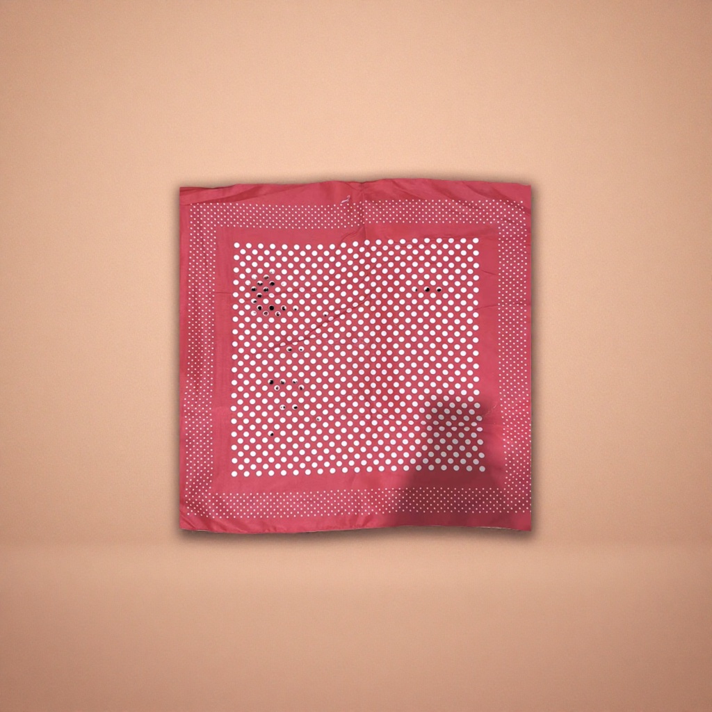Pañuelo cuadrado pequeño de moda, Specification image