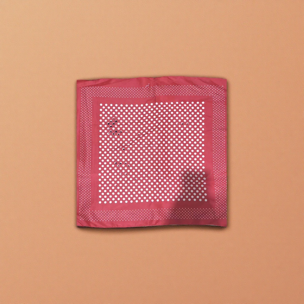 Pañuelo cuadrado pequeño de moda, Application Scenario