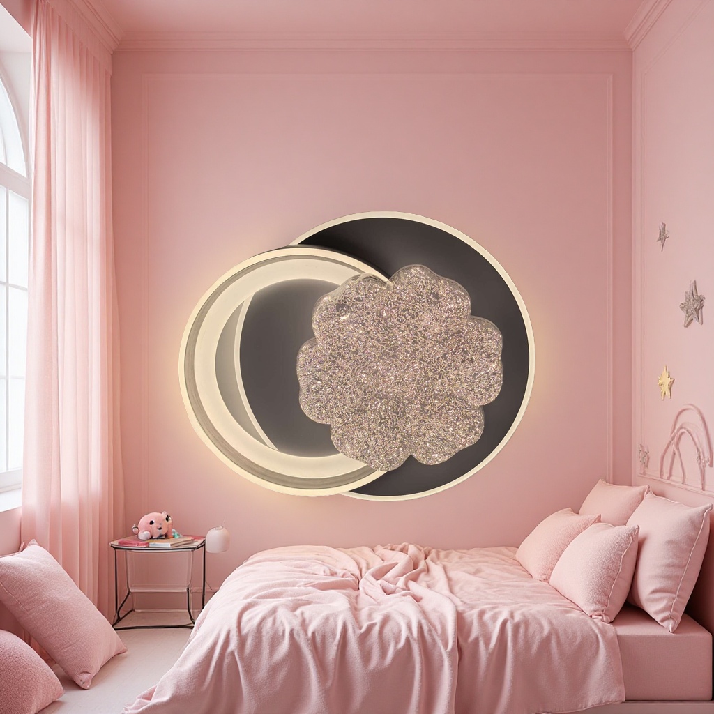 Modern art Nordic-style chandelier, simple ceiling lamp for living room, dining room and bedroom details Picture