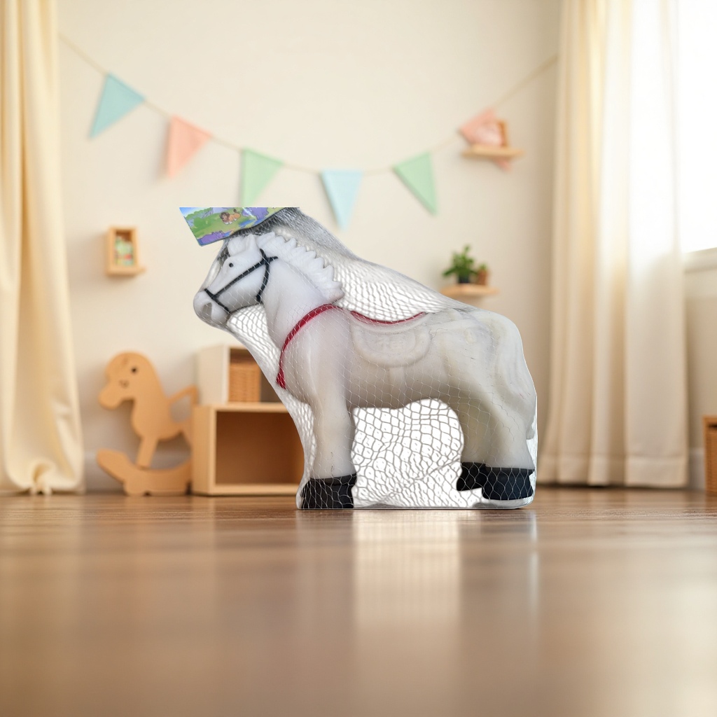 Niños puzzle peluche juguete caballo seguro no tóxico suave abrazable pacificador muñeca Specification image