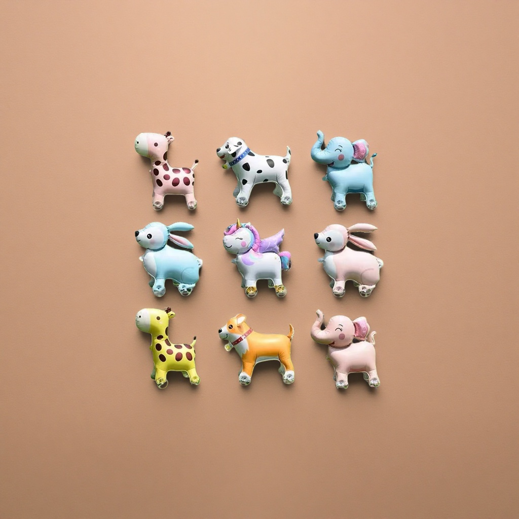 Cartoon animal inflatable toys for children's indoor and outdoor play, intelligence and early education Inflatable details Picture